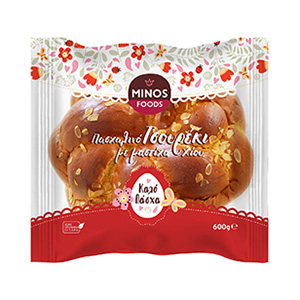 ΤΣΟΥΡΕΚΙ ΠΑΣΧΑΛΙΝΟ ΜΕ ΜΑΣΤΙΧΑ ΧΙΟΥ 600g