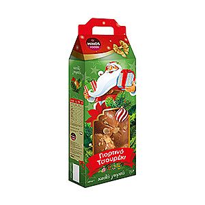 ΤΣΟΥΡΕΚΙ ΧΡΙΣΤΟΥΓΙΕΝΝΙΑΤΙΚΟ - ΕΟΡΤΑΣΤΙΚΟ ΚΟΥΤΙ 480g