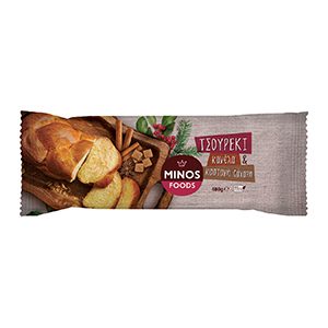 ΤΣΟΥΡΕΚΙ ΜΕ ΚΑΝΕΛΑ & ΜΑΥΡΗ ΖΑΧΑΡΗ 480g