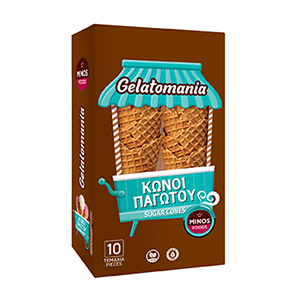 GELATOMANIA ΚΩΝΟΙ ΠΑΓΩΤΟΥ 10 ΤΕΜ  